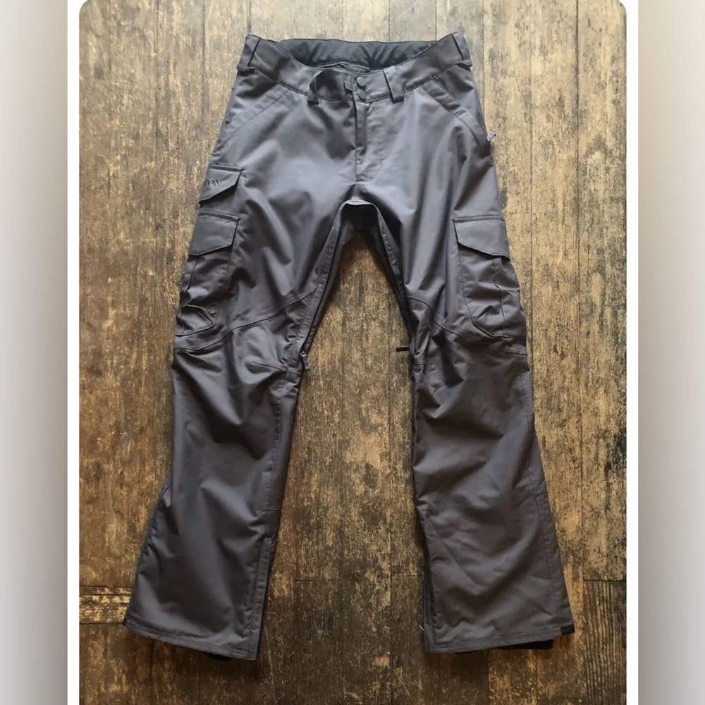 Burton MB Cargo PT MID 13166 Snowboard Ski Pants Living Lining Small (Reg)